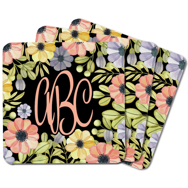 Boho Floral Square Fridge Magnet - MAIN