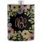 Boho Floral Stainless Steel Flask (Personalized)