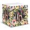 Boho Floral Sticky Note Cube