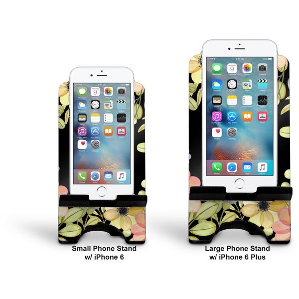 Boho Floral Stylized Phone Stand - Comparison