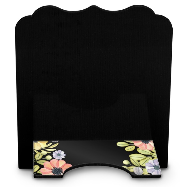 Boho Floral Stylized Tablet Stand - Back