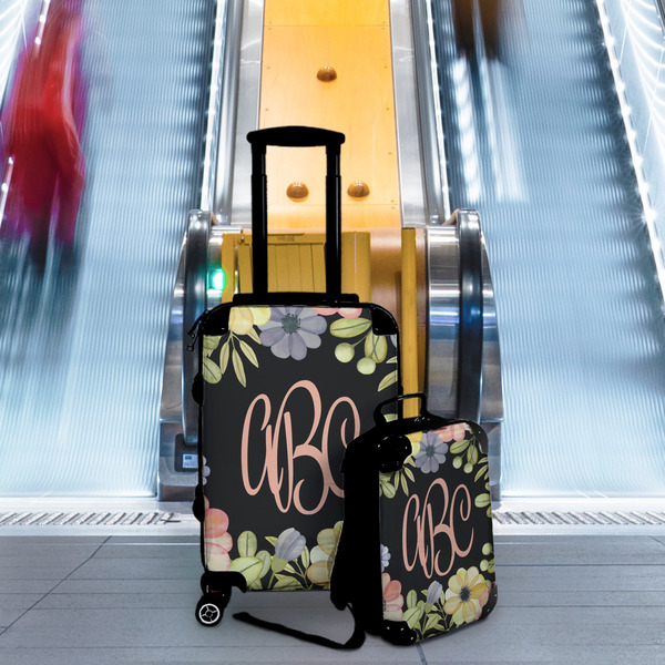 Boho Floral Suitcase Set 4 - IN CONTEXT