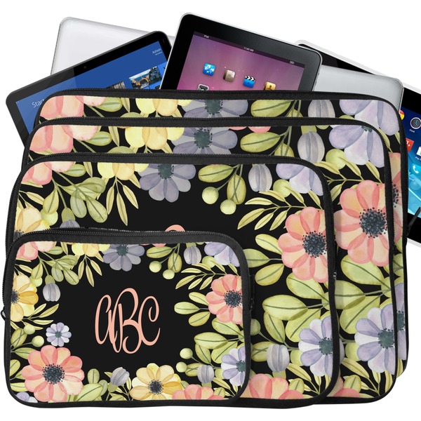 Boho Floral Tablet & Laptop Case Sizes
