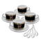 Boho Floral Tea Cup - Set of 4