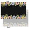 Boho Floral Tissue Paper - Heavyweight - Small - Front & Back
