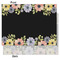 Boho Floral Tissue Paper - Lightweight - Medium - Front & Back