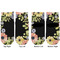 Boho Floral Toddler Ankle Socks - Double Pair - Front and Back - Apvl