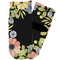 Boho Floral Toddler Ankle Socks - Single Pair - Front and Back