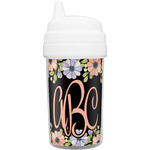 Boho Floral Toddler Sippy Cup (Personalized)