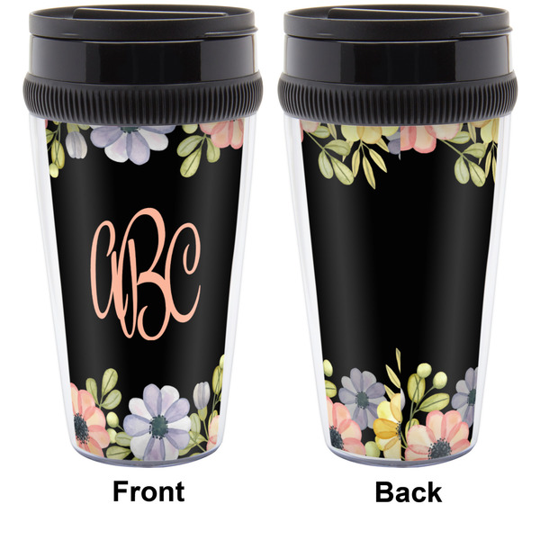 Boho Floral Travel Mug Approval (Personalized)