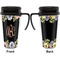 Boho Floral Travel Mug with Black Handle - Approval