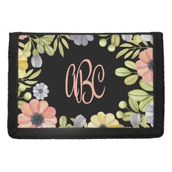 Boho Floral Trifold Wallet (Personalized)
