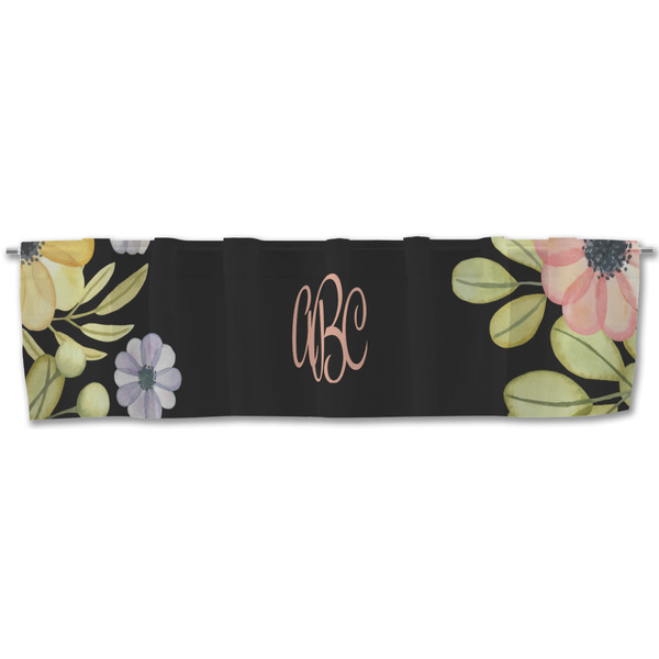 Boho Floral Valance - Front