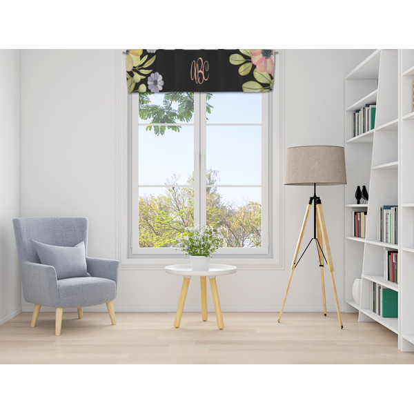 Boho Floral Valance - LIFESTYLE