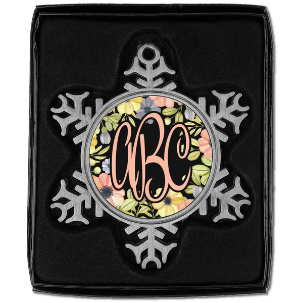 Boho Floral Vintage Snowflake - In box