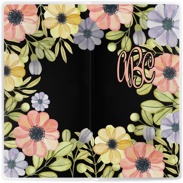 Boho Floral Vinyl Document Wallet - Apvl