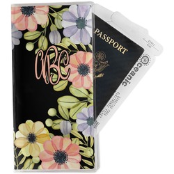 Boho Floral Travel Document Holder