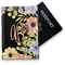 Boho Floral Vinyl Passport Holder (Personalized)