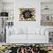 Boho Floral Wall Hanging Tapestry - IN CONTEXT