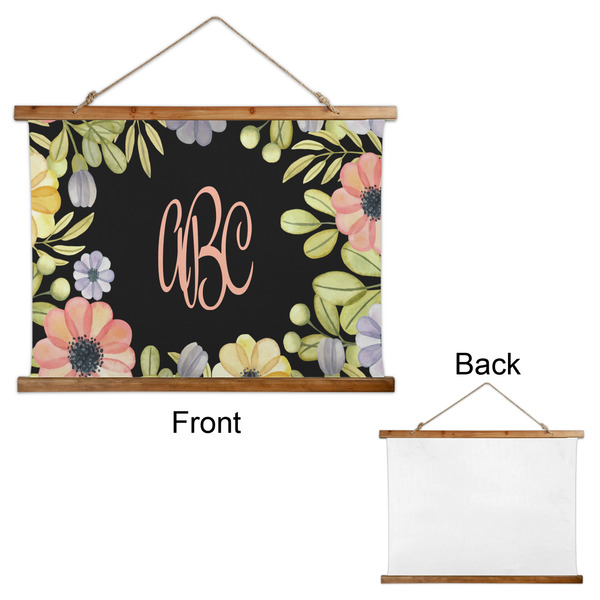 Boho Floral Wall Hanging Tapestry - Landscape - APPROVAL