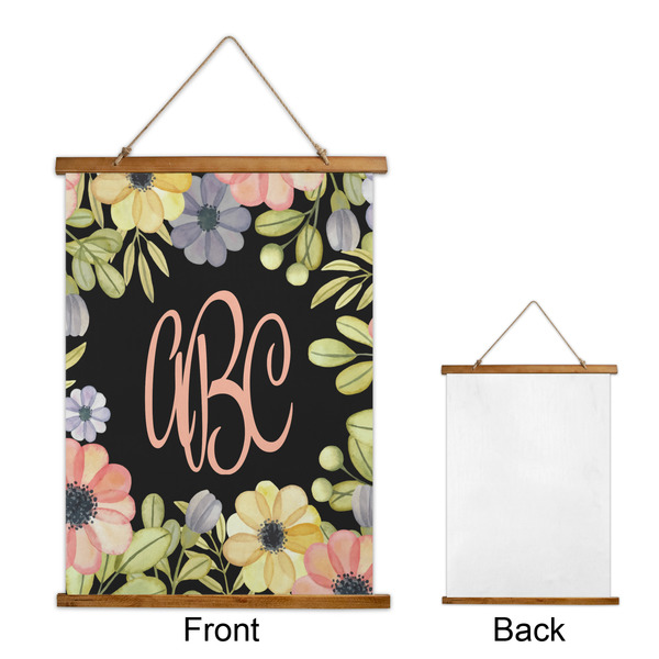 Boho Floral Wall Hanging Tapestry - Portrait - APPROVAL