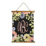 Boho Floral Wall Hanging Tapestry (Personalized)