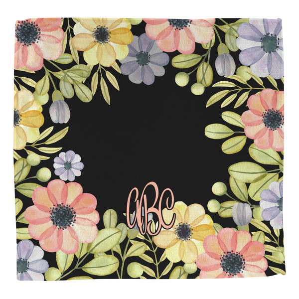 Boho Floral Washcloth - Front - No Soap