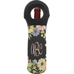 Boho Floral Wine Tote Bag (Personalized)