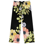 Boho Floral Womens Pajama Pants - XL