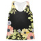 Boho Floral Womens Racerback Tank Top - Small