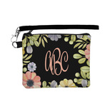 Boho Floral Wristlet ID Case w/ Monogram
