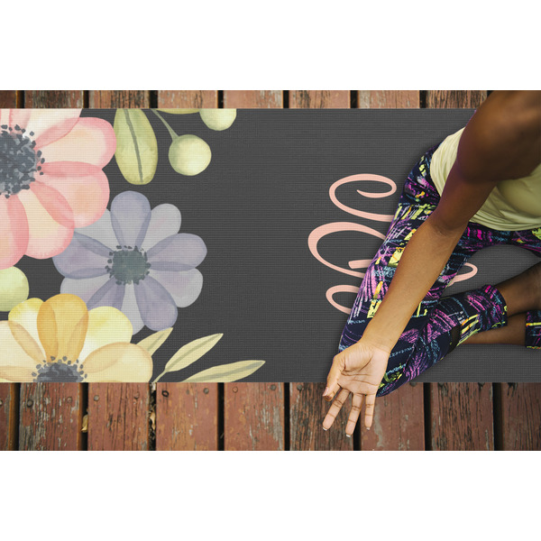 Boho Floral Yoga Mats - LIFESTYLE
