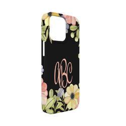 Boho Floral iPhone Case - Plastic - iPhone 13 Mini (Personalized)