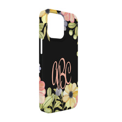 Boho Floral iPhone Case - Plastic - iPhone 13 Pro (Personalized)