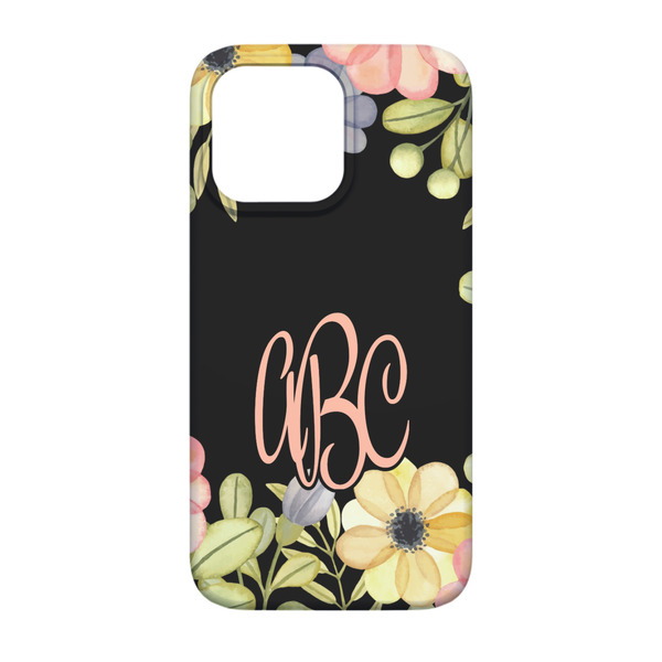 Boho Floral iPhone 13 Pro Case - Back