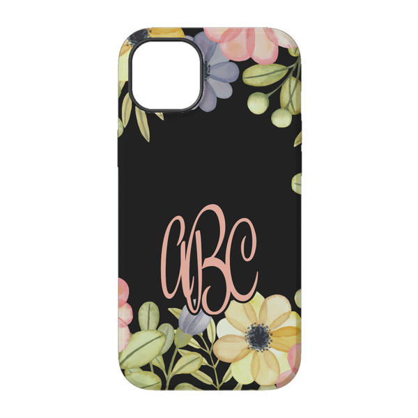 Boho Floral iPhone 14 Pro Tough Case - Back