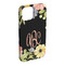 Boho Floral iPhone 15 Plus Case - Angle