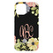 Boho Floral iPhone 15 Plus Case - Back
