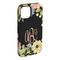 Boho Floral iPhone 15 Plus Tough Case - Angle