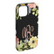 Boho Floral iPhone Case - Rubber Lined - iPhone 15 Plus (Personalized)