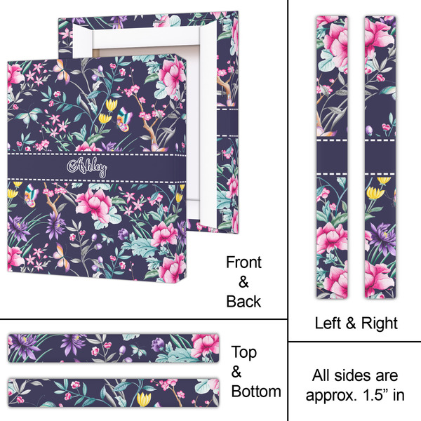 Chinoiserie 11x14 - Canvas Print - Approval