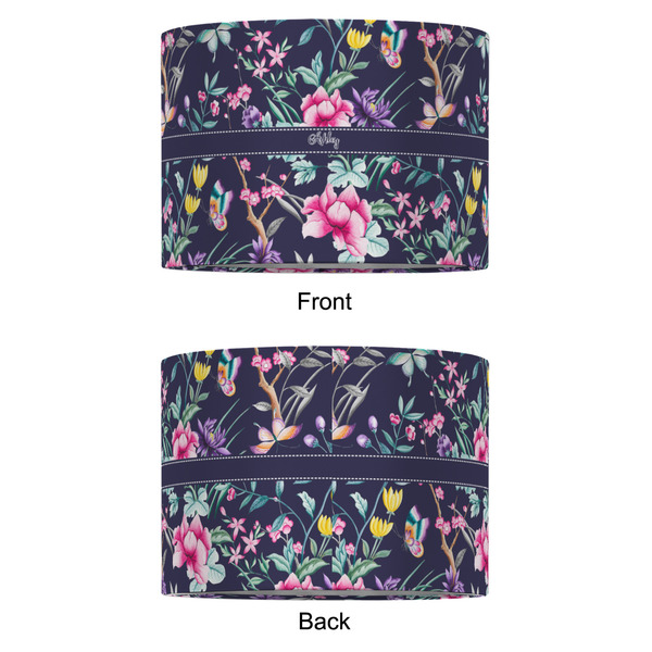 Chinoiserie 12" Drum Lampshade - APPROVAL (Fabric)