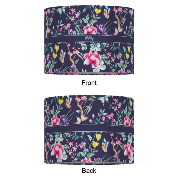 Chinoiserie 16" Drum Lampshade - APPROVAL (Fabric)