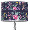 Chinoiserie 16" Drum Lampshade - ON STAND (Poly Film)