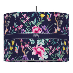 Chinoiserie Drum Pendant Lamp (Personalized)