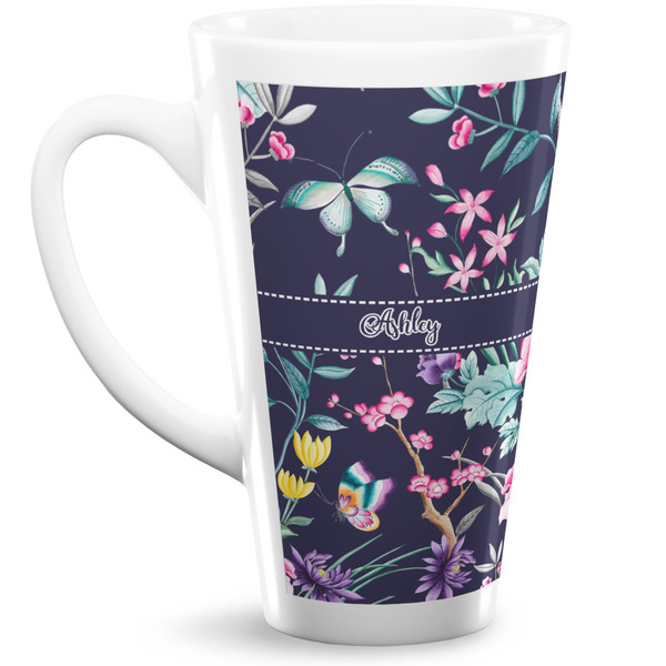 Custom Chinoiserie Latte Mug (Personalized)