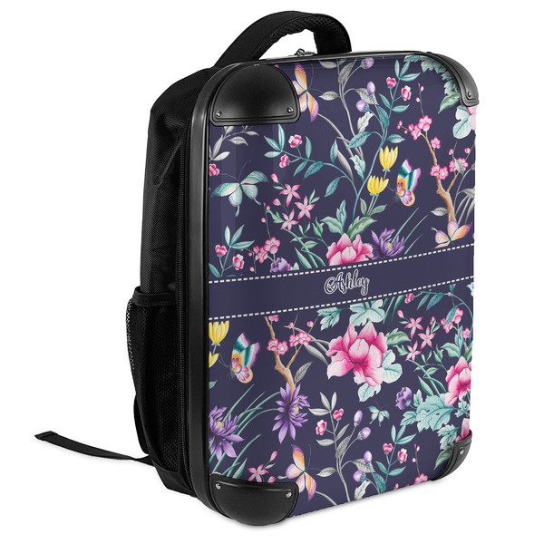 Chinoiserie 18" Hard Shell Backpacks - ANGLED VIEW
