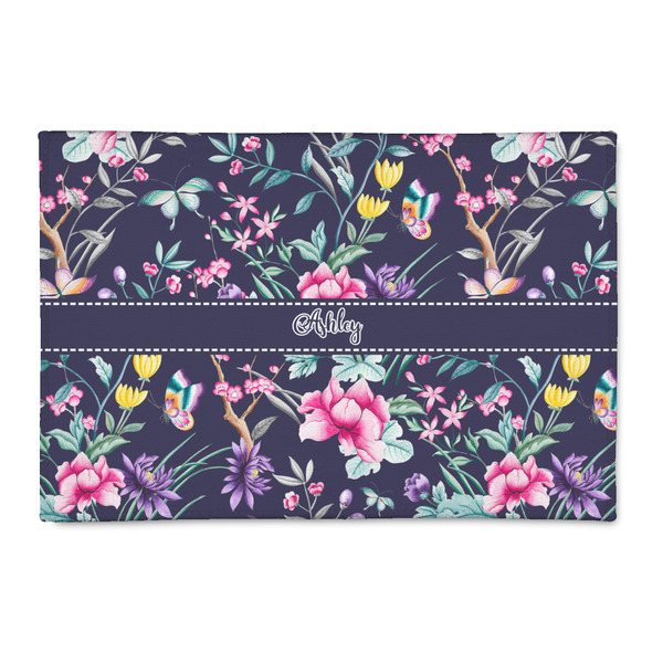 Custom Chinoiserie 2' x 3' Indoor Area Rug (Personalized)