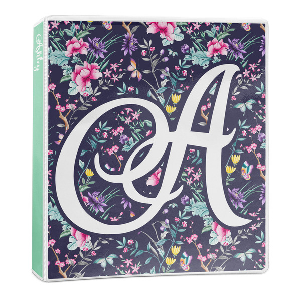 Custom Chinoiserie 3-Ring Binder - 1 inch (Personalized)