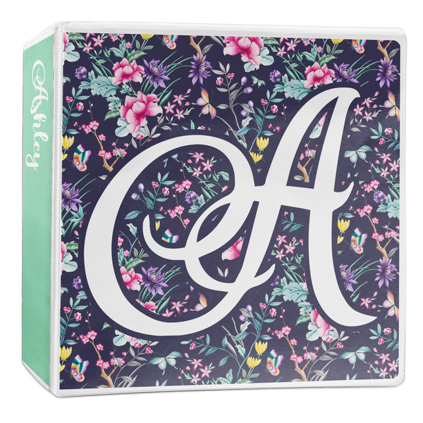 Custom Chinoiserie 3-Ring Binder - 2 inch (Personalized)